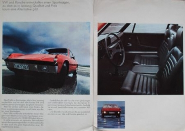 Porsche 914 Modelprogram 1969 Carbrochure (8084)
